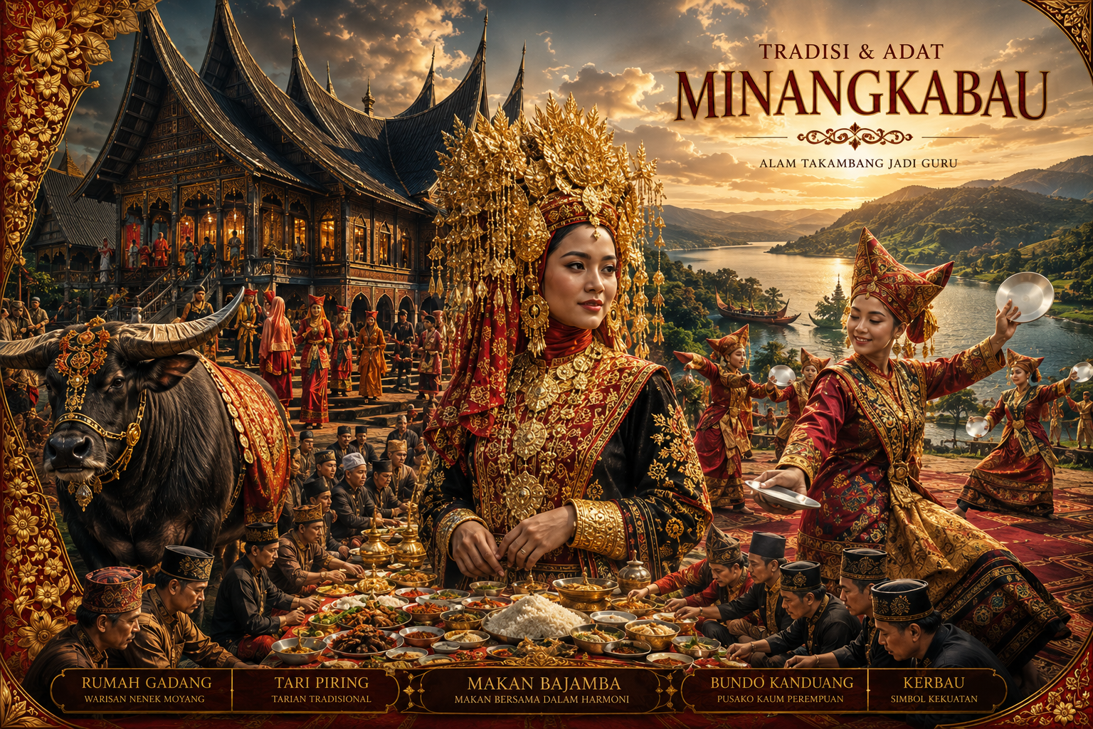 Tradisi dan Adat Minangkabau: Kekayaan Budaya Ranah Minang yang Memukau